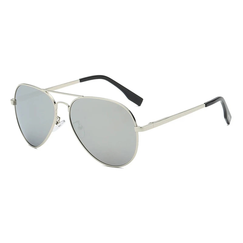 Men's Sunglasses Gear: Classic, Polarized Metal Black Aviation Sunglasses UV400 / Rungear
