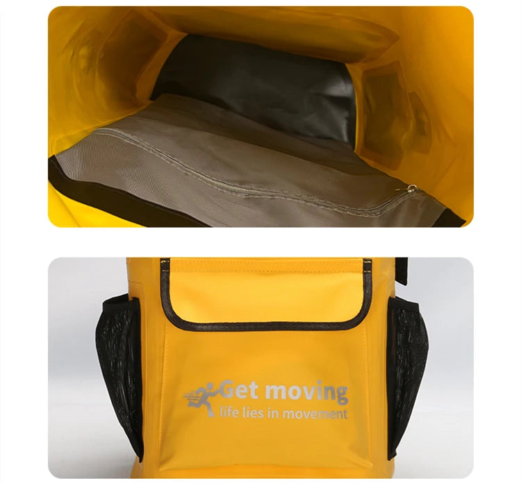 Waterproof Trail Bags: 25L Dry Storage Bag Backpack for Outdoor Sports, Hiking, Trekking / Rungear