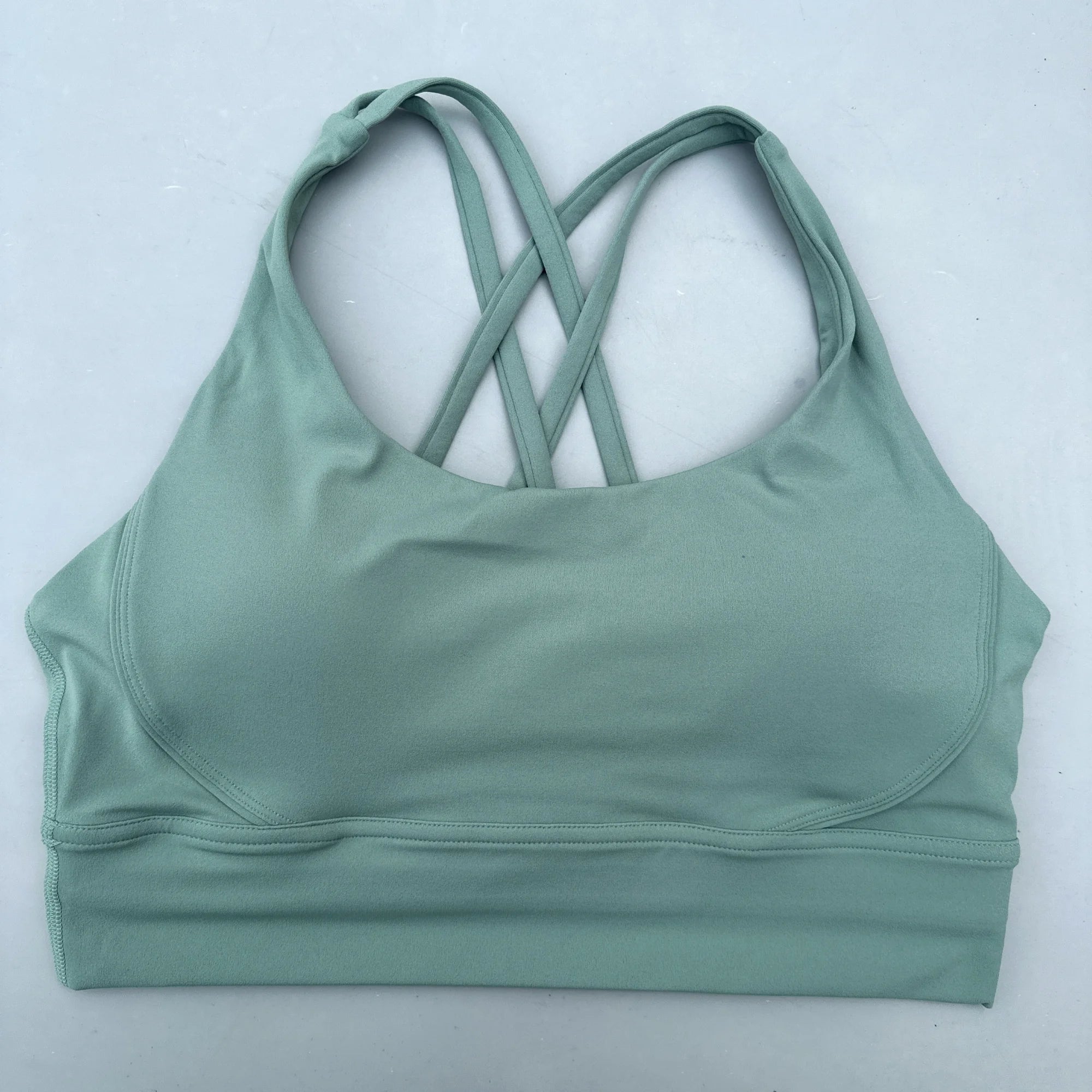 Women's Bra Apparel: Solid Color, High Strength Shockproof, Soft Cross Back, High Strength Shockproof, Fitness Sports Bra / Rungear