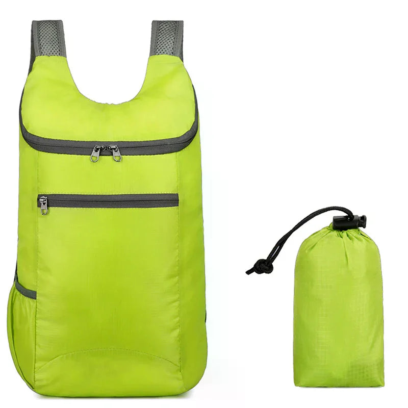 Lightweight Travel Accessories: 20-35L Unisex, Lightweight, Foldable, Ultralight Outdoor Backpack Travel Backpack for Hiking / Rungear