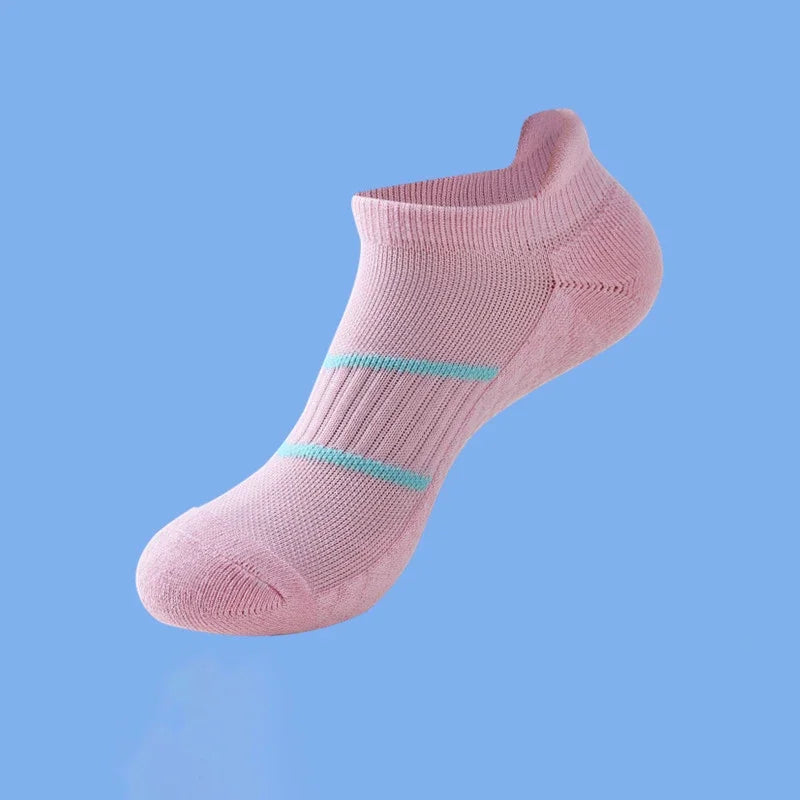 Moisture-Wicking Sock Gear: Unisex, Breathable, Anti-Slip, No-Sweat, Cotton Athletic Running Socks / Rungear