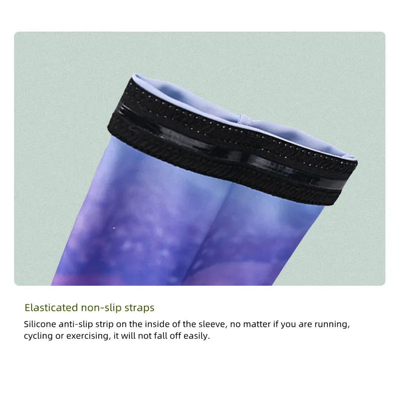 Run Gear Accessories: 1PR Breathable, Quick Dry, UV Protection, Elbow Pad Fitness Armguards, Sports Arm Warmers / Rungear