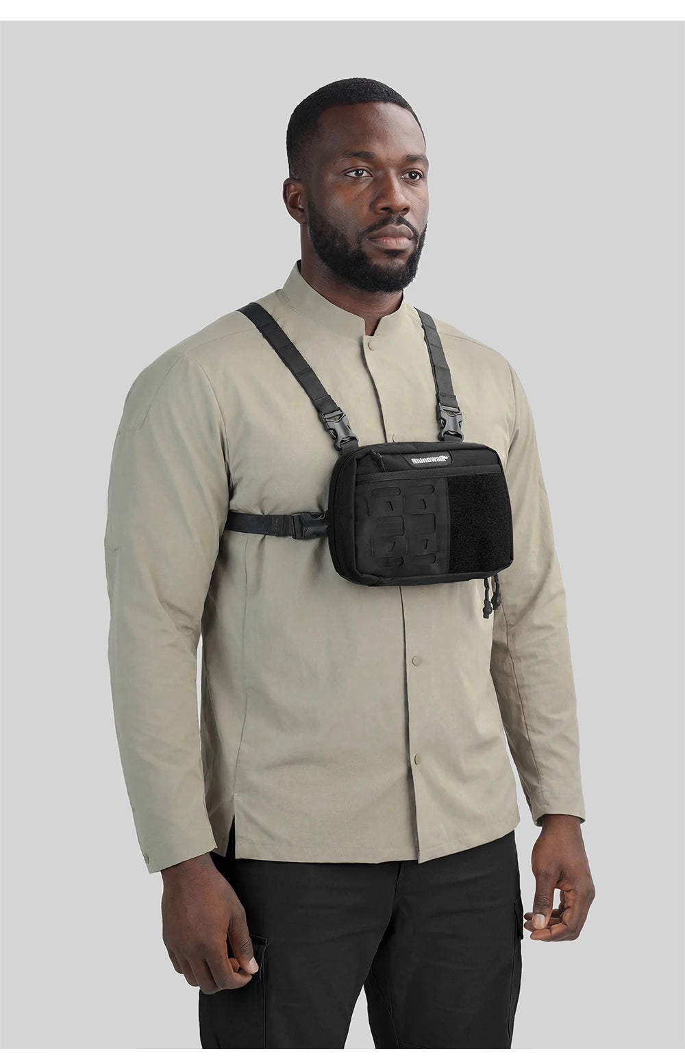 Rhinowalk 1.5L Chest Bag with Mesh Pockets