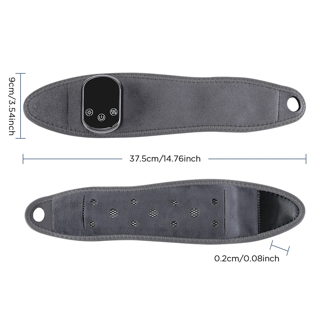 Electric Heating Wrist Brace Vibration Massage Hot Compress Ankle Wrap And Hand Protector Rechargeable Wristband