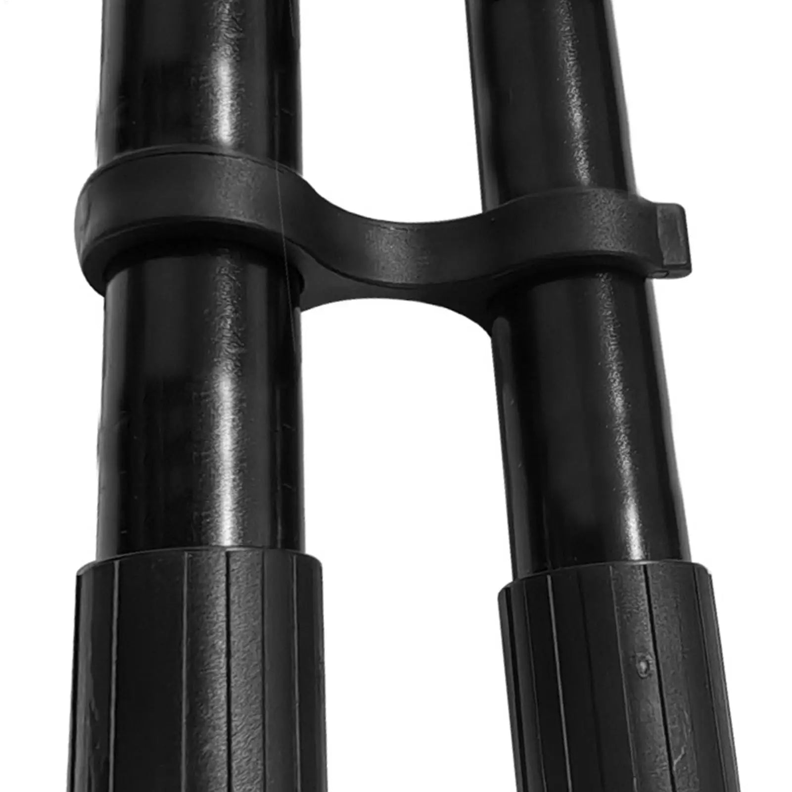 Trail Gear Accessories: 4PC Trekking Pole Clip Storage Organizer, 8 Shape Holder Clamp, Outdoor Hiking Gear / Rungear