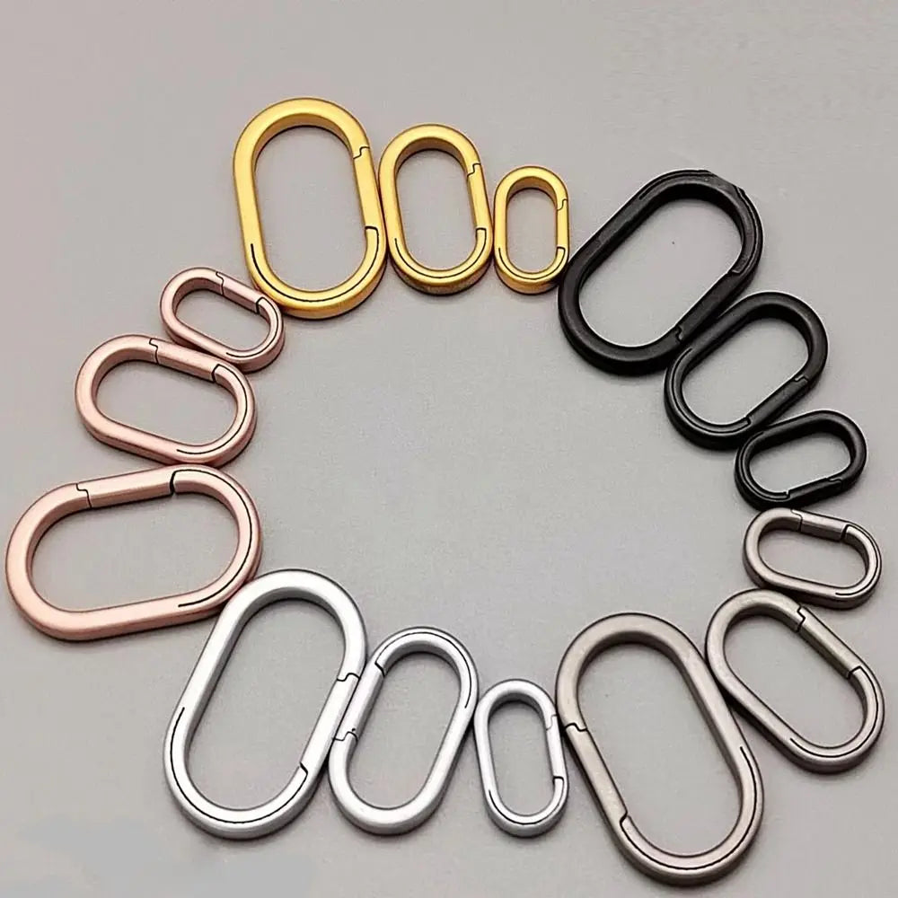 Run Gear Accessories: 1PC Super Lightweight, Titanium Alloy Key Rings 18mmx10mmx3.0 / Rungear