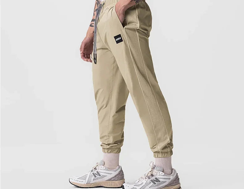 Men's Quick Dry Apparel: Loose Fit, Casual, Breathable Sports Workout Sweatpants for Running, All Sports / Rungear