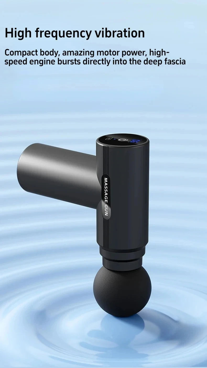 Recovery Gear Accessories: USB Muscle Vibrating Relaxation Mini Massage Gun, Fitness Recovery Equipment / Rungear