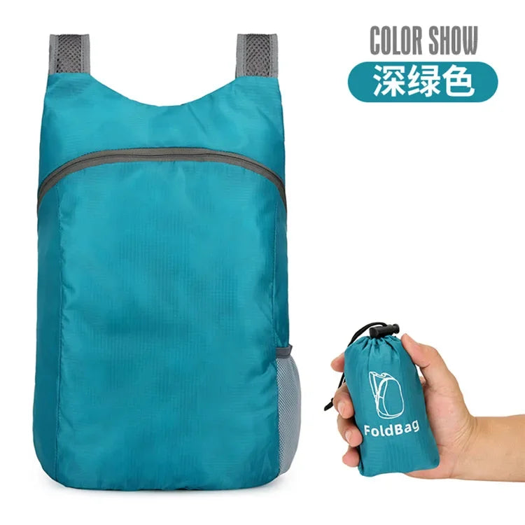 Lightweight Trail Accessories: Unisex Packable, Foldable, Outdoor Backpack for Travel, Hiking / Rungear