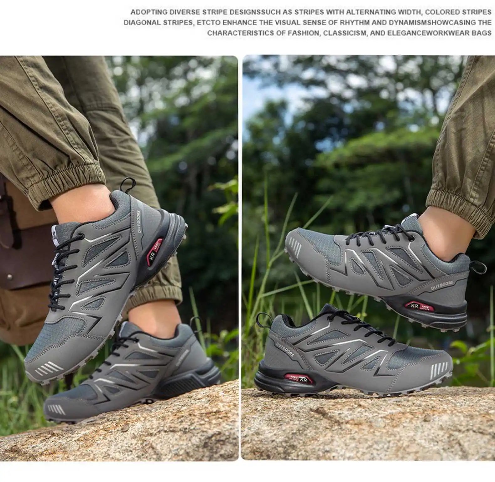 Hiking Shoe Gear: Men's Outdoor, Waterproof, Hiking, Walking Shoes / Rungear