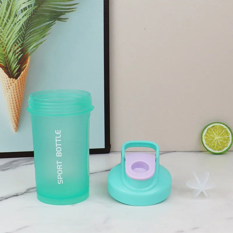 Hydration Gear Accessories: Portable, Leakproof, 300ml Protein Powder Shaker Bottle, Water Bottle for Gym, Running, Hiking, All Sports / Rungear