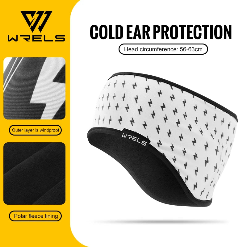 Running Hat Accessories: WRELS Thermal, Windproof, Stretchy Fleece Headband  Sports Sweatband for Running Skiing, Hiking, Walking / Rungear
