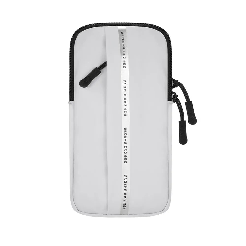 Running Tech Accessories: PU Mobile Phone Arm Bag, Waterproof, Large Capacity, Lightweight / Rungear