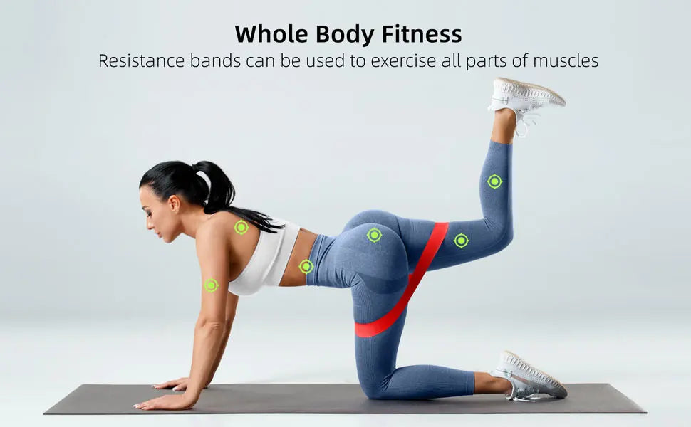 Running Recovery Gear: Exercise Workout Resistance Stretch Bands For Strength Training / Rungear