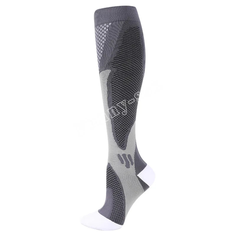 Running Compression Socks: 1 PC Medical 20-30mmhg Compression Socks for Flight, Travel, Pregnancy, Edema Diabetes, Varicose Veins / Rungear