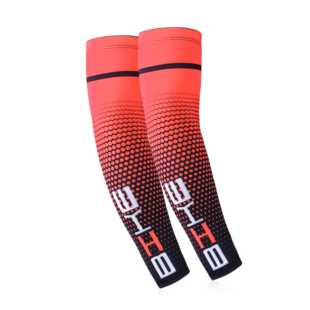 Run Gear Accessories: 1PC Breathable, Quick Dry, UV Protection, Running Arm Sleeves, Arm Warmer Armguards Fitness Arm Warmers / Rungear