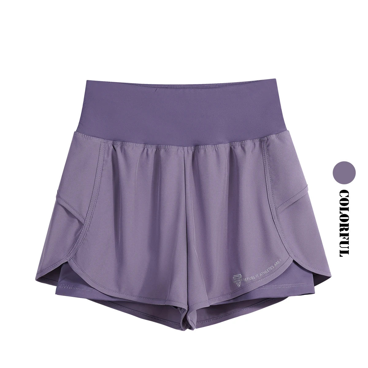 DRUR 2 In 1 High Waist Pants With Pockets Fitness Running Women Shorts Sportwear 2025