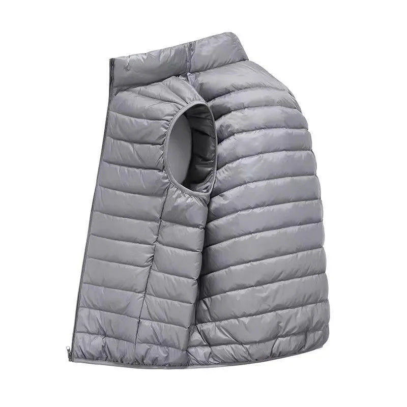 Men's Running Apparel: Warm, Waterproof Sleeveless Vest Jackets / Rungear