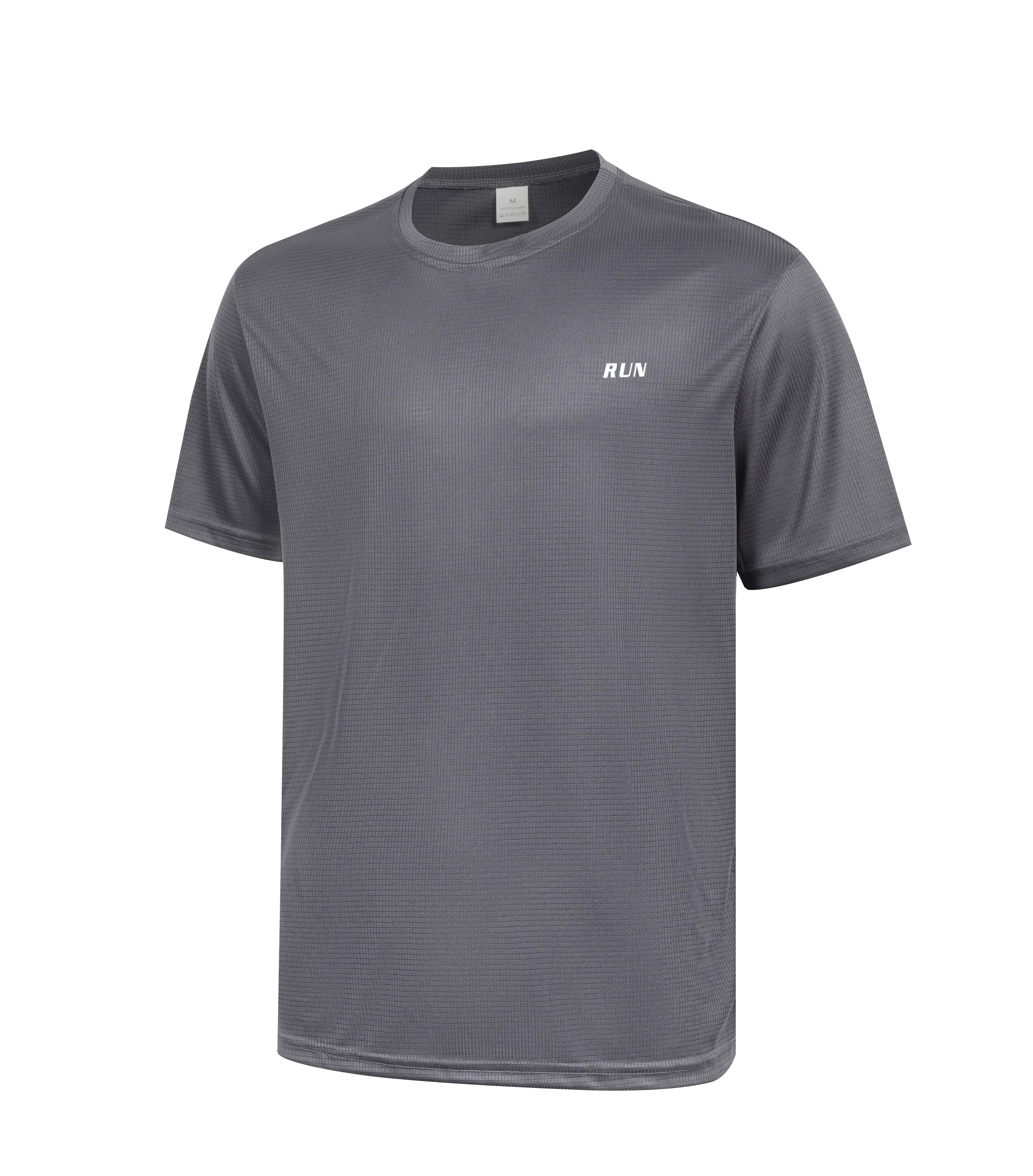 Men's Moisture-Wicking Apparel: Quick-Dry, Lightweight, Short Sleeve, Round Neck T-Shirt / Rungear