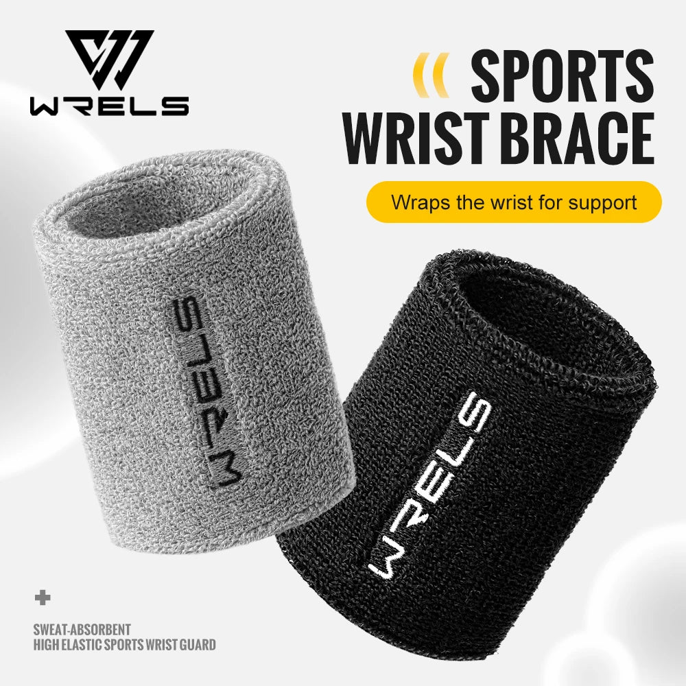 Running Gear Accessories: WRELS Absorbent, Quick Dry, Stretchable, Wristband Sweatbands for Workout, Fitness / Rungear