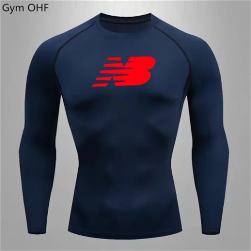 Men's Comfortable Breathable Quick Dry Slim Fit T Shirt for Outdoor Sports