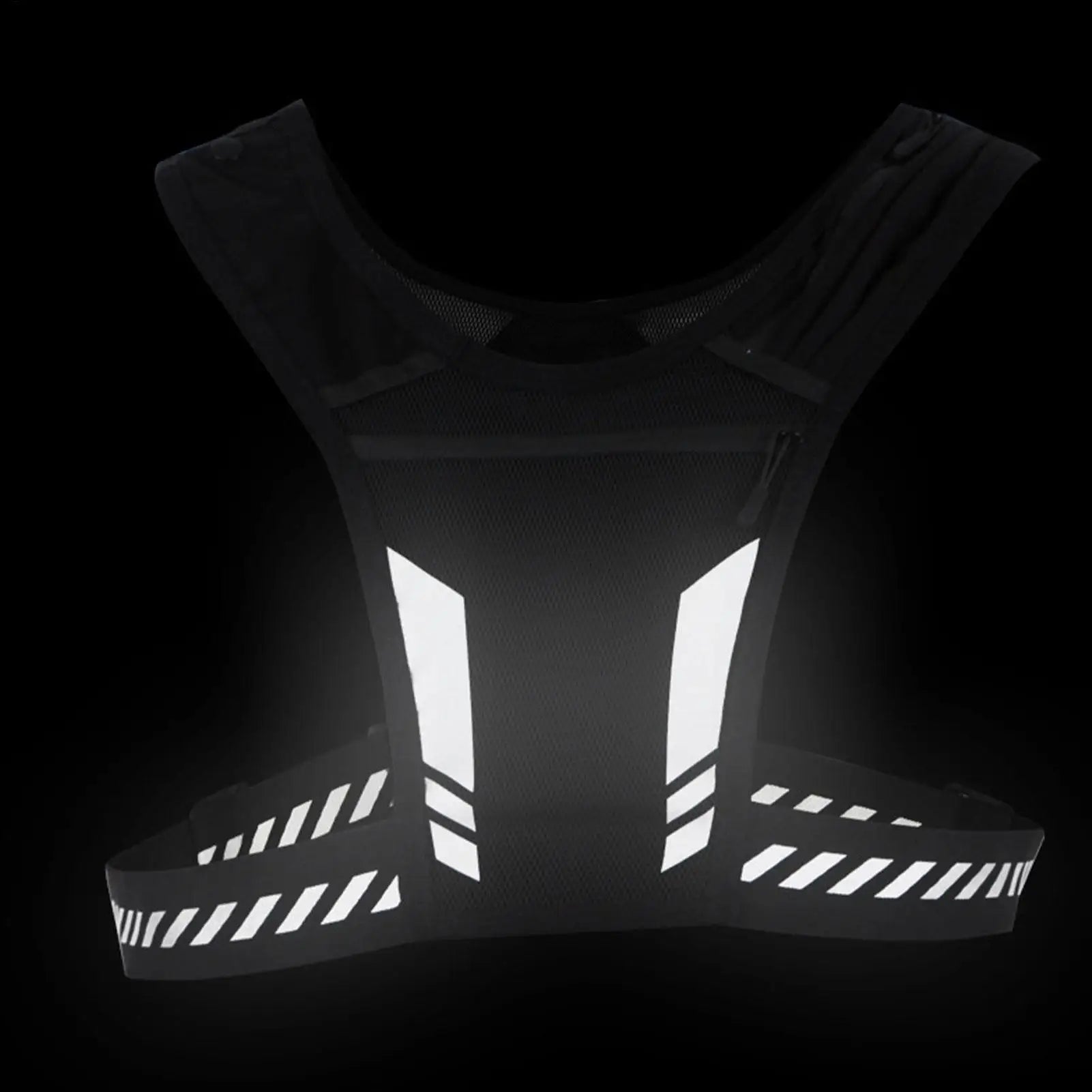 Trail Lightweight Gear: Reflective, Ultra-Light, Breathable, Outdoor Trail Running Backpack Fitness Vest / Rungear