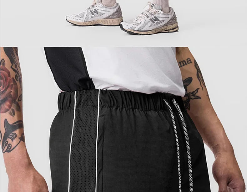 Men's Quick Dry Apparel: Loose Fit, Casual, Breathable Sports Workout Sweatpants for Running, All Sports / Rungear