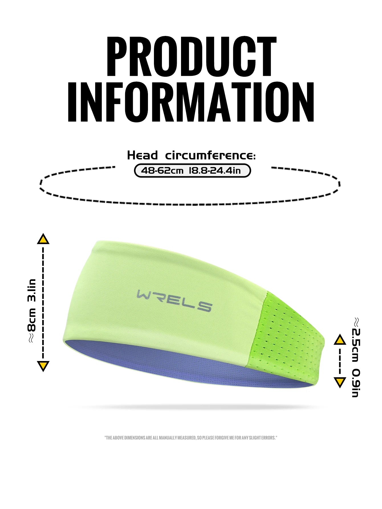 Anti-Slip Sweat Absorbing Headband Breathable Hair Band