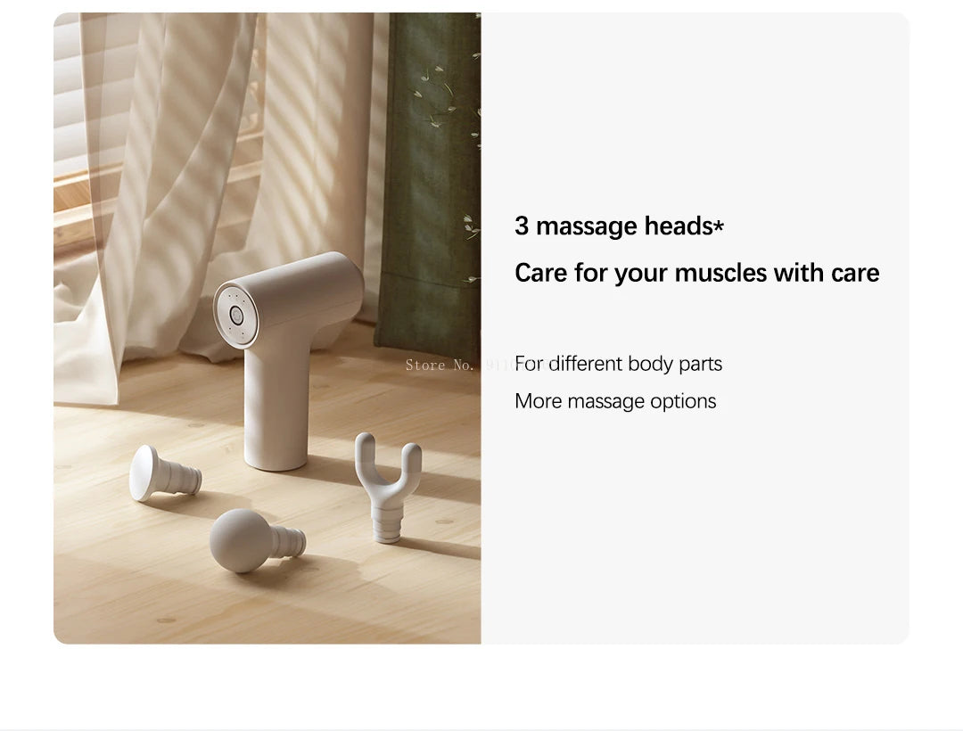 Xiaomi Mijia Mini Fascia Gun 2C Thrust Smart Gear Memory 350g Portable 2500rpm High Speed Pocket Massager