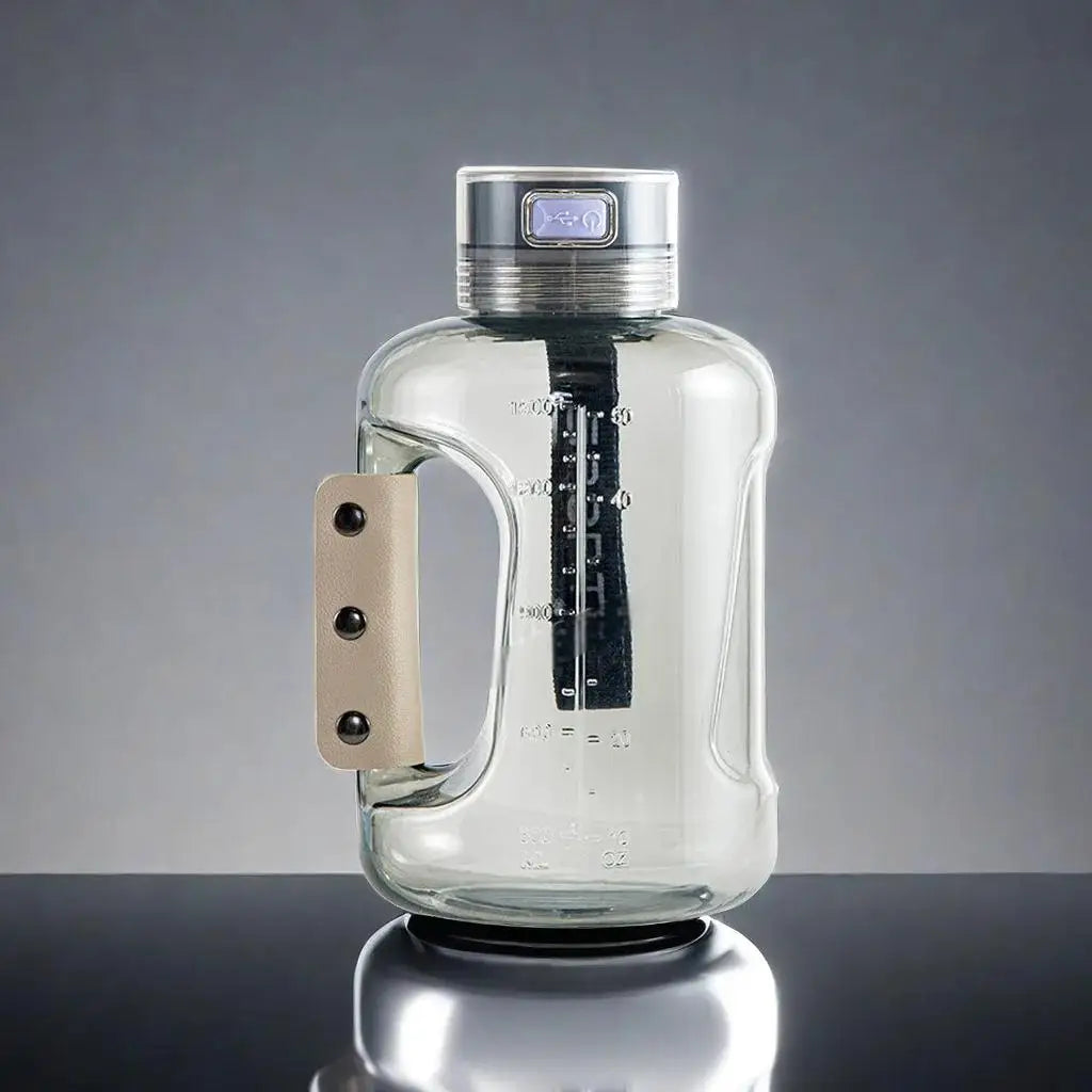 Hydration Gear Accessories: 1.5L Hydrogen Rich Portable Sports Water Bottle, Rich Molecular Hydrogen Water Generator / Rungear