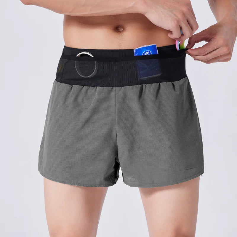 Men's Activewear Shorts: Summer Double Layer, Quick Dry, Breathable Running Sports Shorts / Rungear