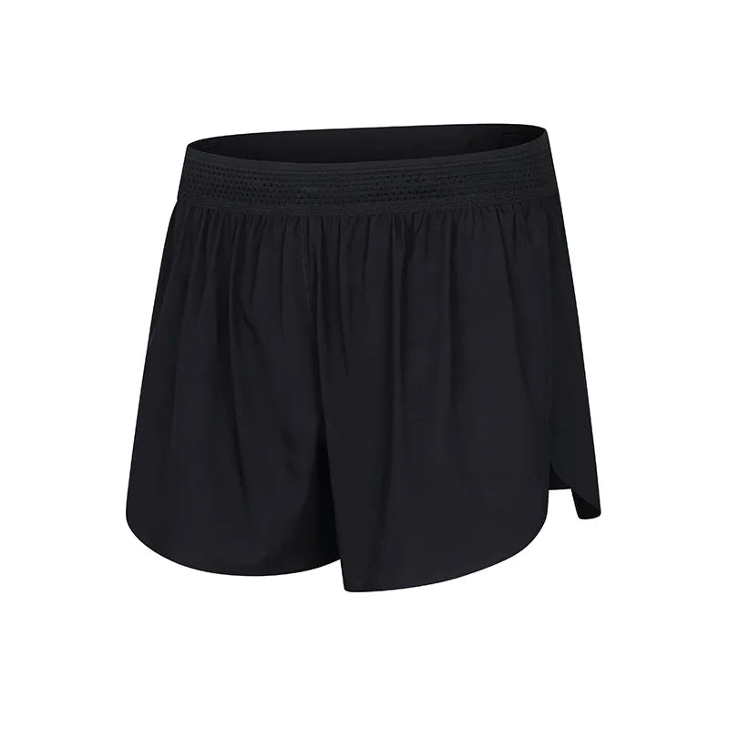 Men's Quick-Dry Apparel: Lightweight, Athletic 3-Inch Marathon Shorts with Built-in Liner Waist Pocket for Trail, Running / Rungear