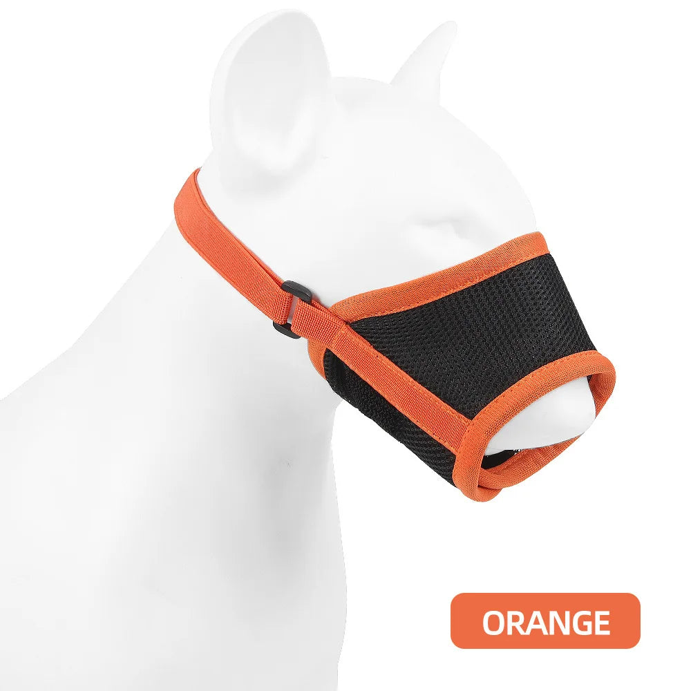 Outdoor Dog Accessories: Mesh, Breathable, Soft Nylon, Dog Muzzle Anti Biting, Barking, Chewing For Small Medium Large Dogs / Rungear
