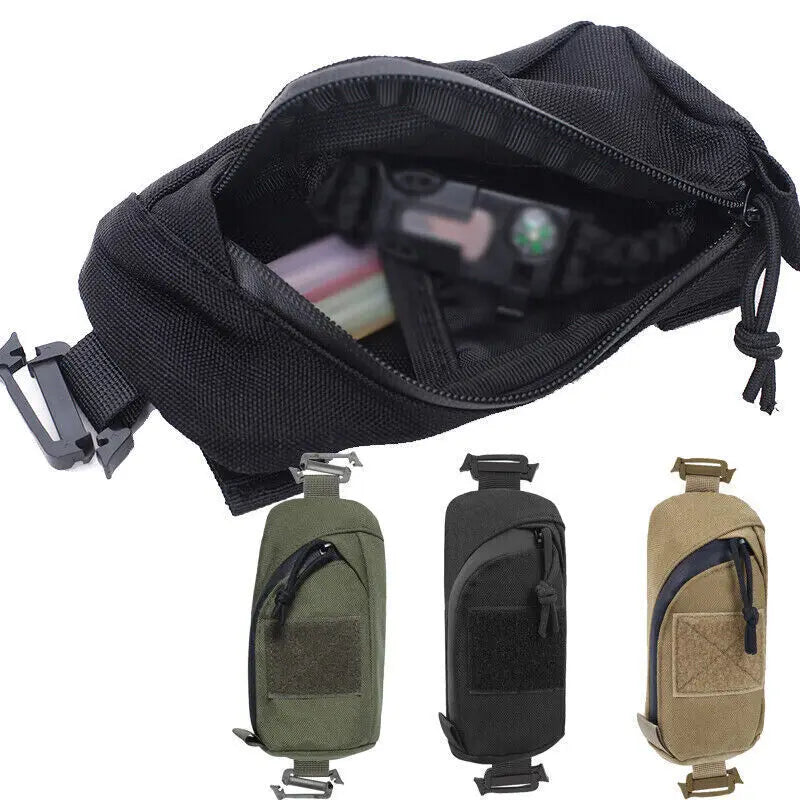 Trail Gear Accessories: Molle Outdoor Hiking, Climbing, Emergency Pouch, Phone Pack / Rungear