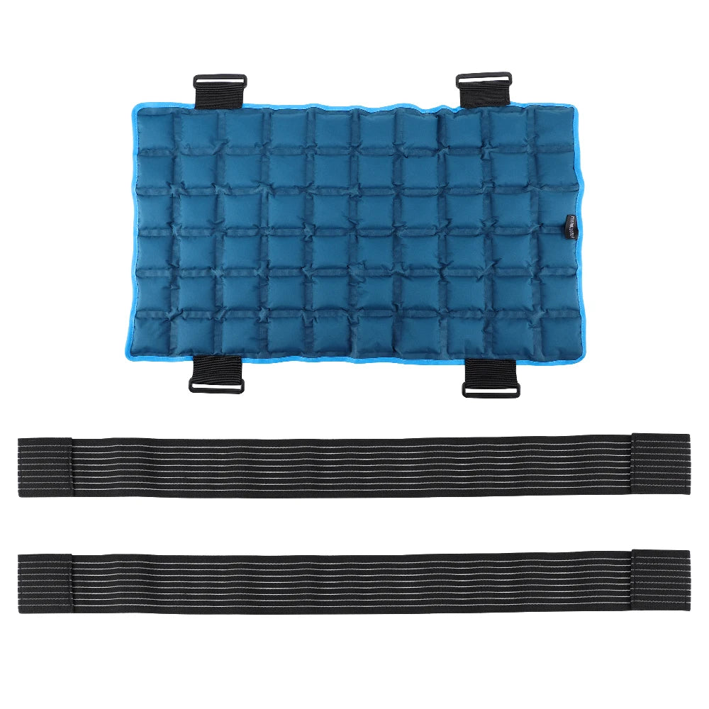 Recovery Gear Accessories: Reusable, Large Hot/Cold Compress Ice Pack, Wrap Therapy Massage Pad For Muscle Strain / Rungear