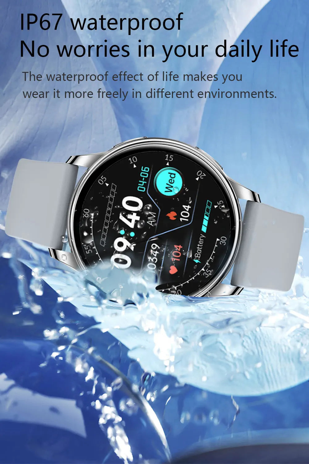 Rungear Tech Accessories: MEVADEN Bluetooth Smart Watch, Custom Dial Fitness Tracker For Android IOS Y22 / Rungear