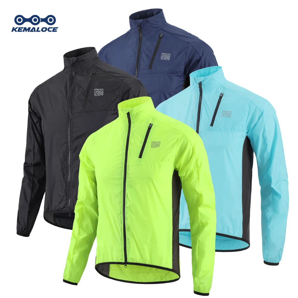Men's Winter Apparel: KEMALOCE Windproof, Ultra Lightweight, Long Sleeved Windbreaker Jacket 2025 / Rungear