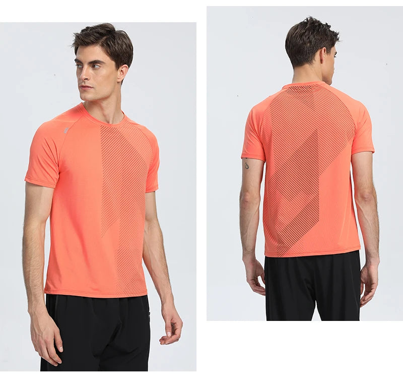 Men's Running Apparel: Quick-Dry, Breathable, Fitness Sports Training Shirt / Rungear