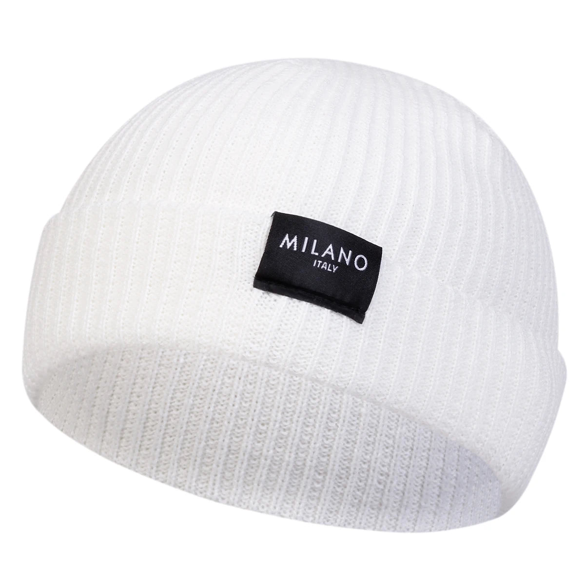 Winter Hat Accessories: Unisex MILANO Letter Label Beanies Winter Beanie Hat / Rungear