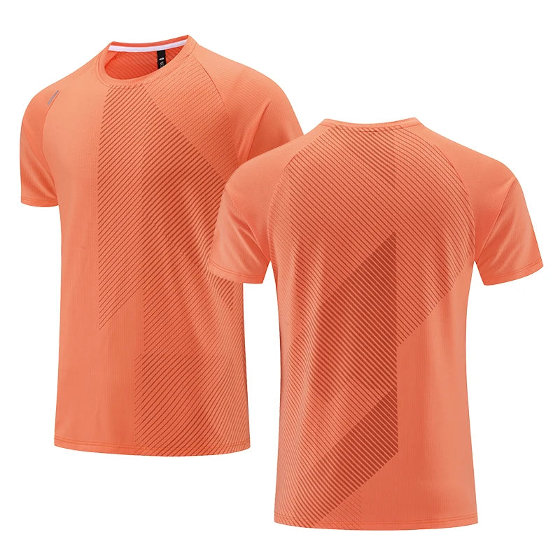 Men's Running Apparel: Quick-Dry, Breathable, Fitness Sports Training Shirt / Rungear