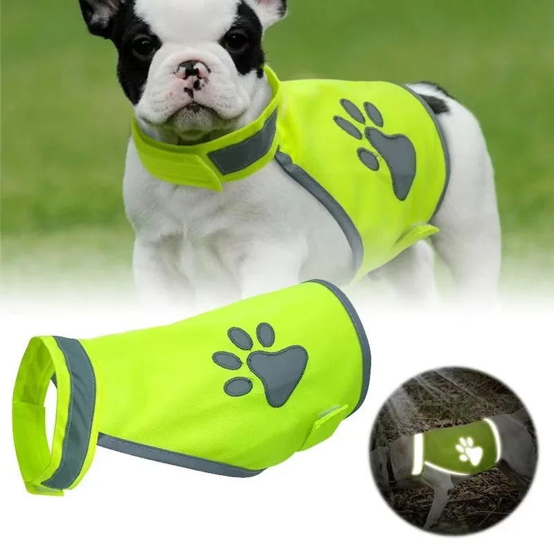 Reflective Dog Gear: Breathable, Safety Outdoor Walking Running Vests For Small, Medium, Large Dogs / Rungear