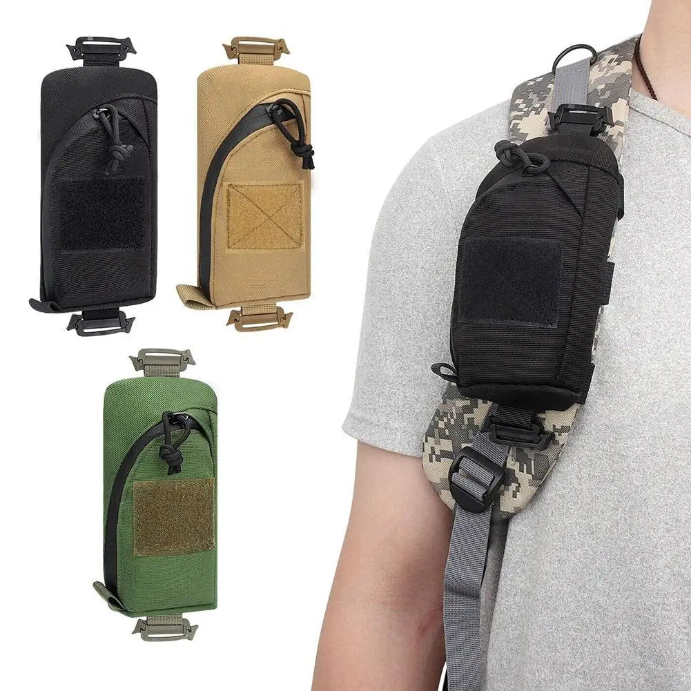 Backpack Strap Bag Phone Holder For Accessories Organizer EDC Tool Waist Pouch
