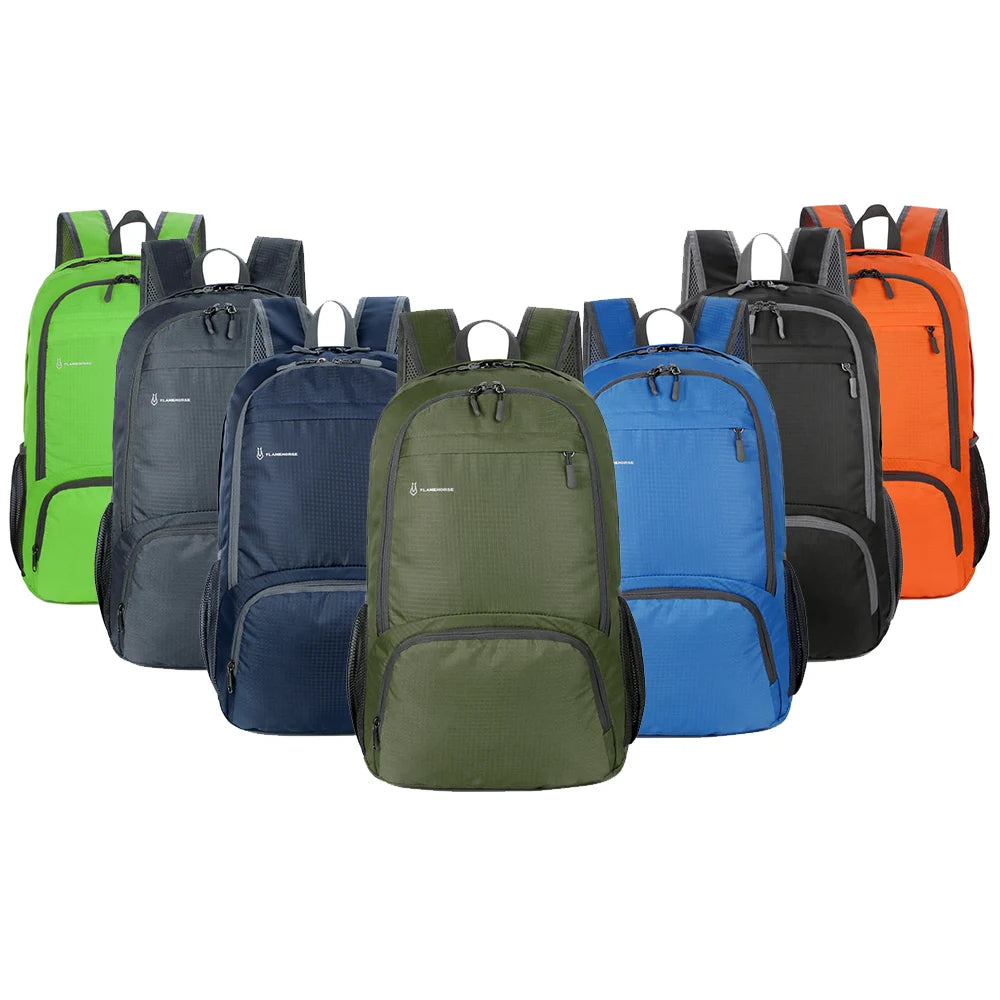 Lightweight Trail Accessories: Unisex, Waterproof, Packable Backpack For Travel, Hiking, Cycling / Rungear