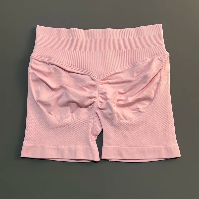 HISTELLO Impact Shorts 4.5" Women Fitness Running Hiking Walking Low Waist Short