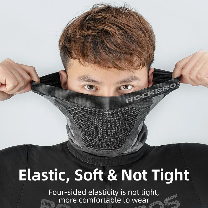 Running Hat Accessories: ROCKBROS Unisex, Windproof, Sun Protection Hiking Face Mask For Outdoors / Rungear