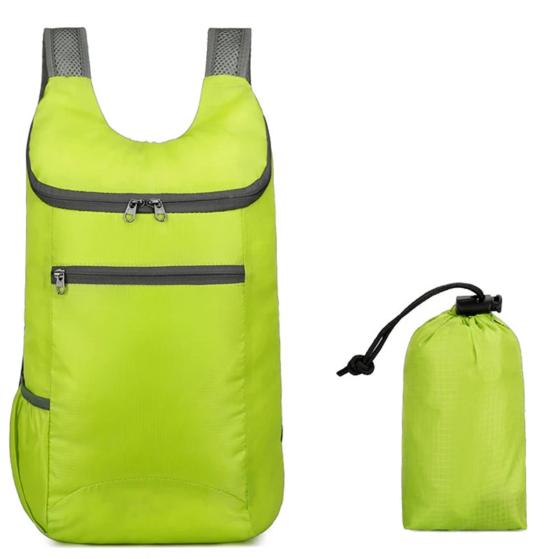 Lightweight Travel Accessories: 20-35L Unisex, Lightweight, Foldable, Ultralight Outdoor Backpack Travel Backpack for Hiking / Rungear