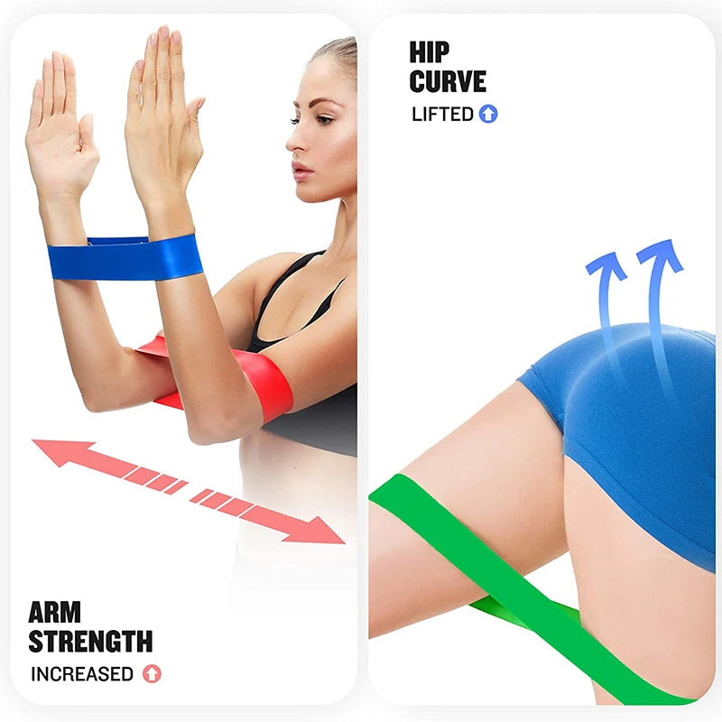 Running Recovery Gear: Exercise Workout Resistance Stretch Bands For Strength Training / Rungear