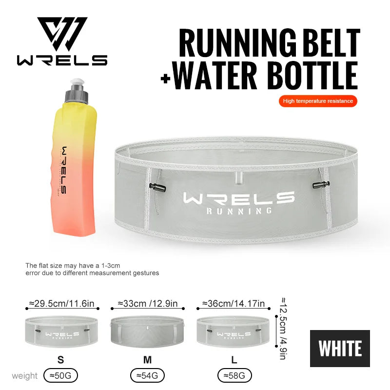 Running Belt Gear: WRELS, Multi-Functional, Large Capacity, Breathable, Invisible Running Waist Bag / Rungear