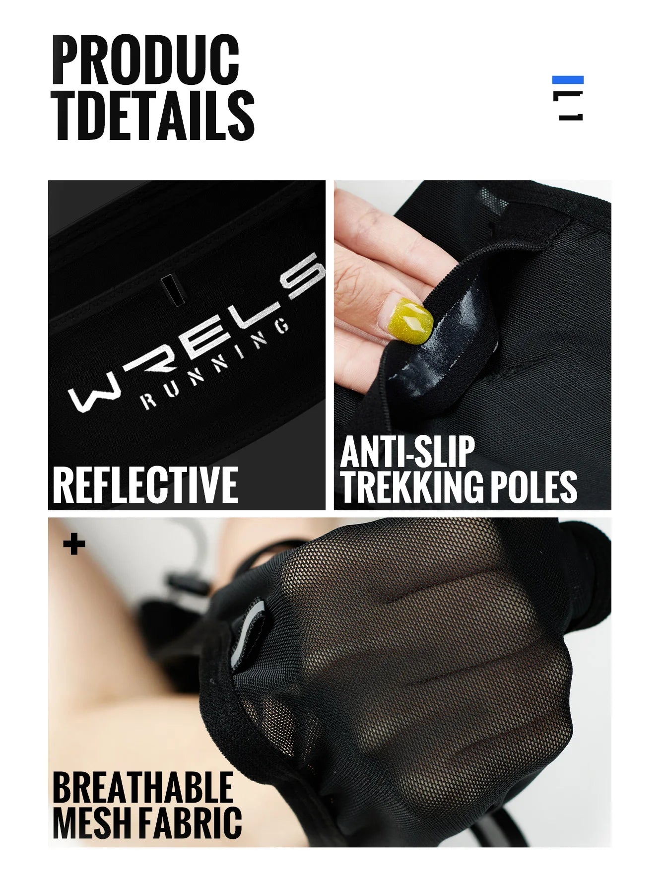 Running Belt Gear: WRELS, Multi-Functional, Large Capacity, Breathable, Invisible Running Waist Bag / Rungear