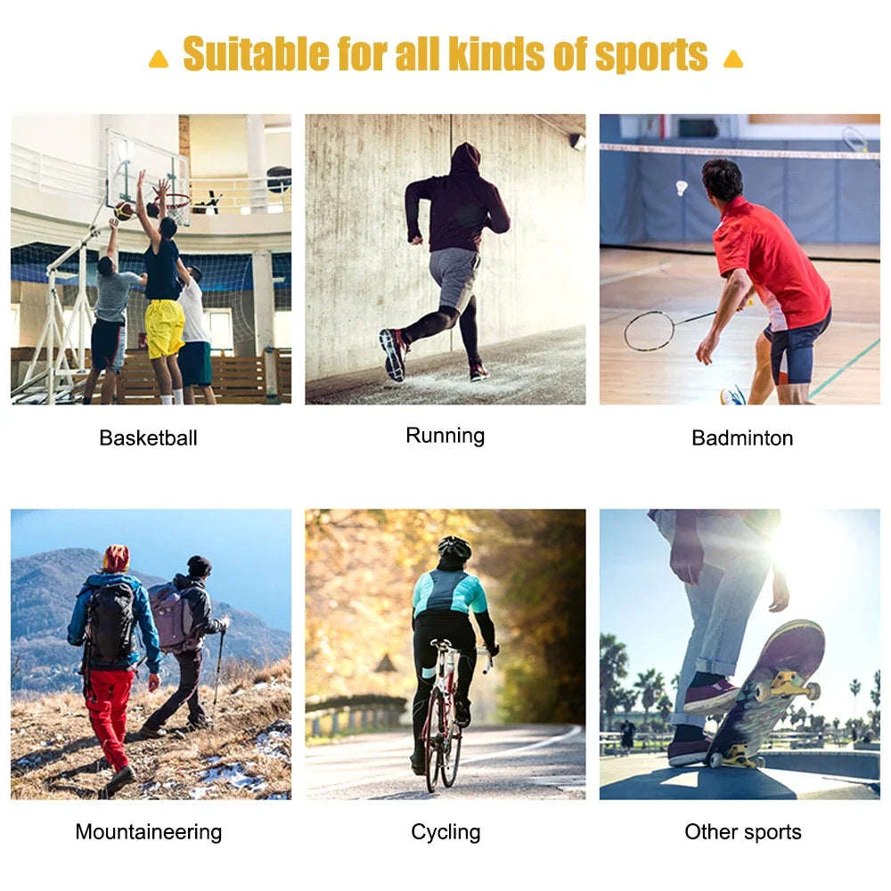 Compression Apparel Gear: 1Pair Unisex, Footless Calf Compression Sleeve Socks for Shin Splint &Varicose Vein / Rungear